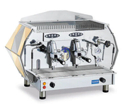 La Pavoni Diamate 2 Group Volumetric, Commercial Espresso Machine GOLD - Majesty Coffee