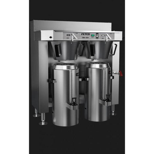 Fetco IP44 CBS-62H-30 Dual Station Brewer 6x4.0 kW/440-480V C62186MIP - Majesty Coffee