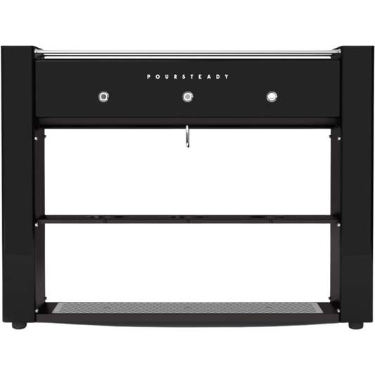 Poursteady Coffee Brewer Black upgrade Poursteady PS1-3C 3-Cup System Commercial Pour-Over Coffee Brewer