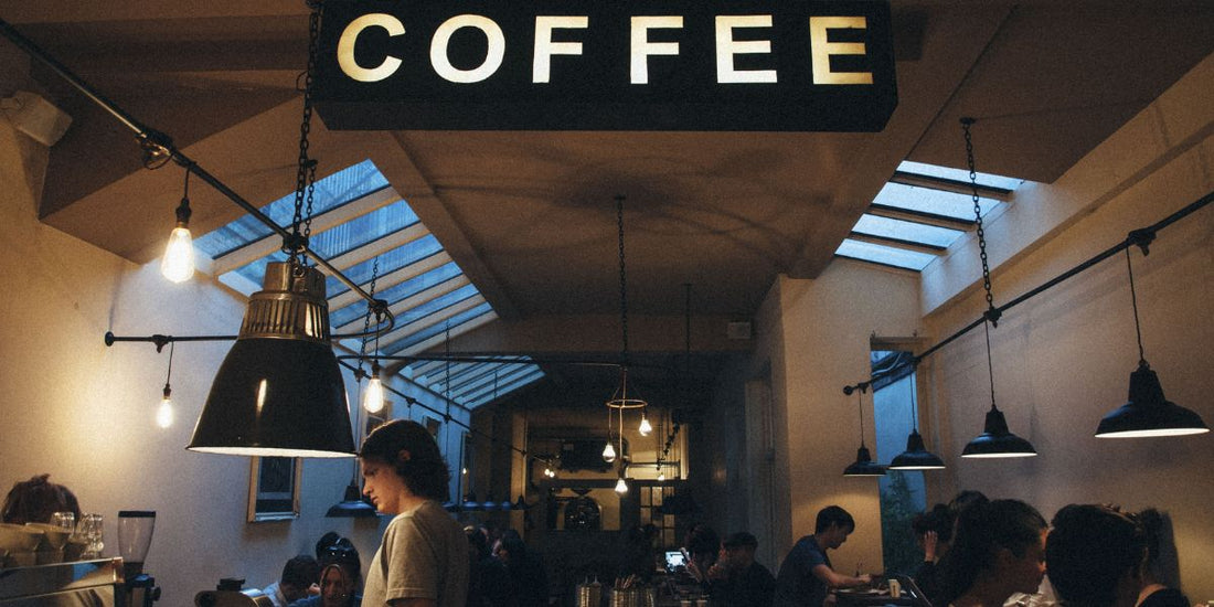 busy coffee shop