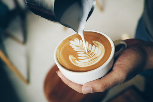 caffeine in latte