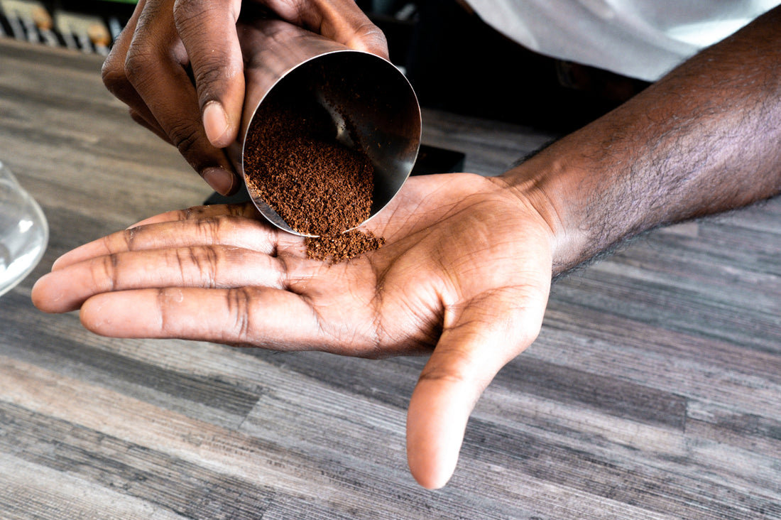 ground coffee