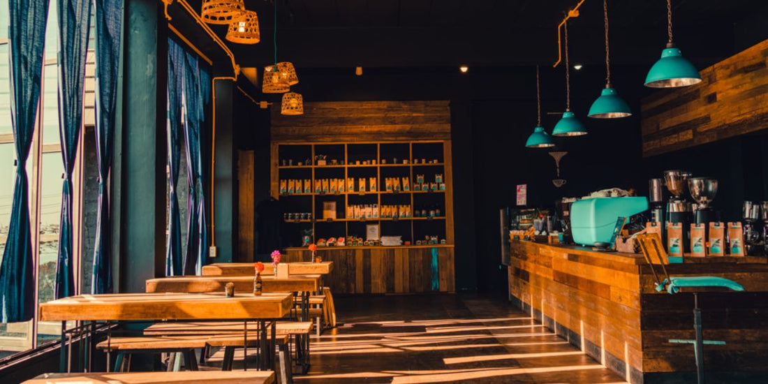 empty coffee shop