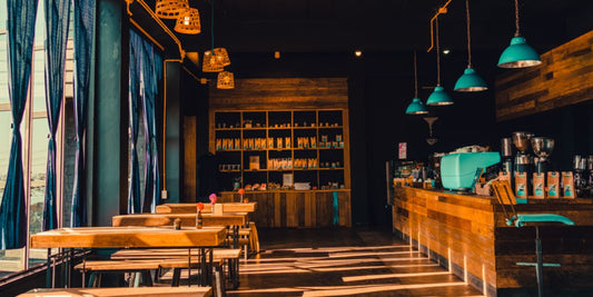 empty coffee shop
