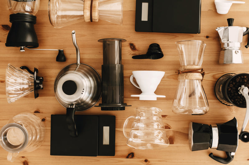coffee equipment and accessories