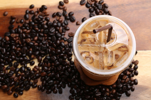 iced caramel coffee