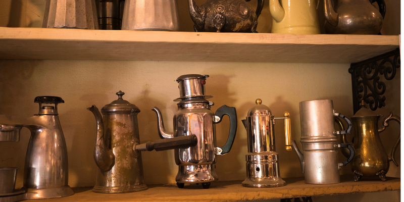 Porcelain coffee maker hot sale