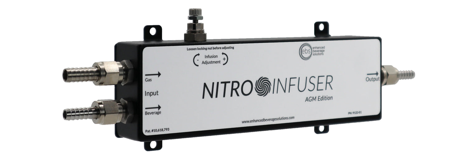 EBS Nitro Infuser AGM Advanced Gas Management- Single