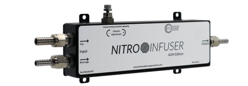 EBS Nitro Infuser AGM Advanced Gas Management- Single