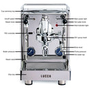 LUCCA X58 Espresso Machine with Flow Control