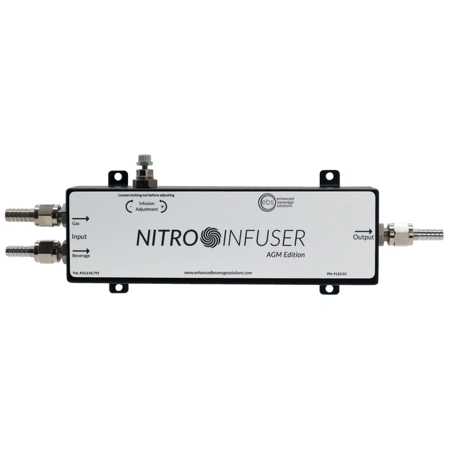 EBS Nitro Infuser AGM Advanced Gas Management- Single
