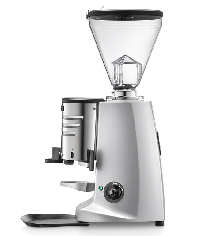 The Mazzer Mini Coffee Grinder with Doser & Short Hopper, Black