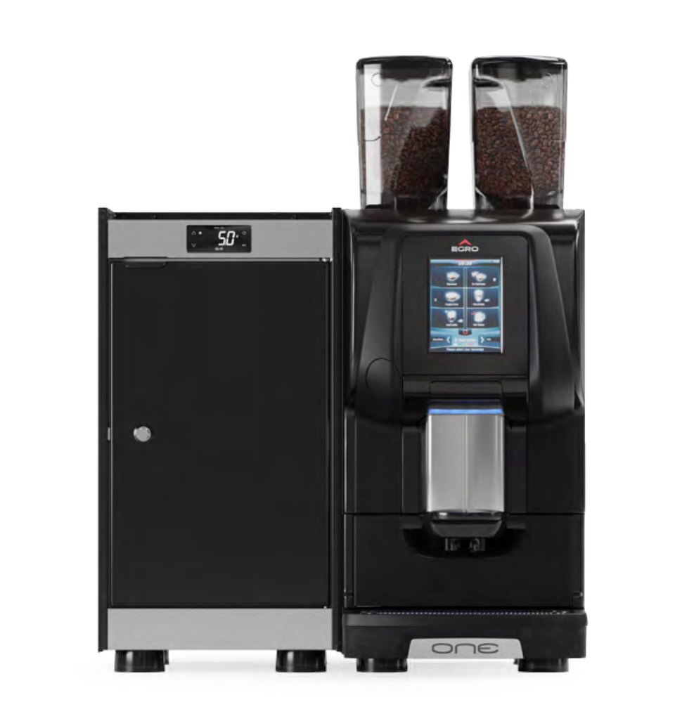 Rancilio Egro One Top Milk Super Automatic Espresso Machine with Milk Fridge