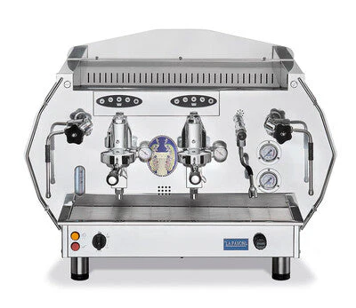 La Pavoni Diamate 2 Group Volumetric, Commercial Espresso Machine GOLD - Majesty Coffee