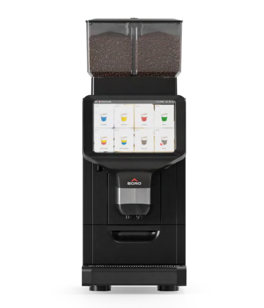 Rancilio Egro Touch Coffee Super Automatic Espresso Machine- 4 Hopper Configuration