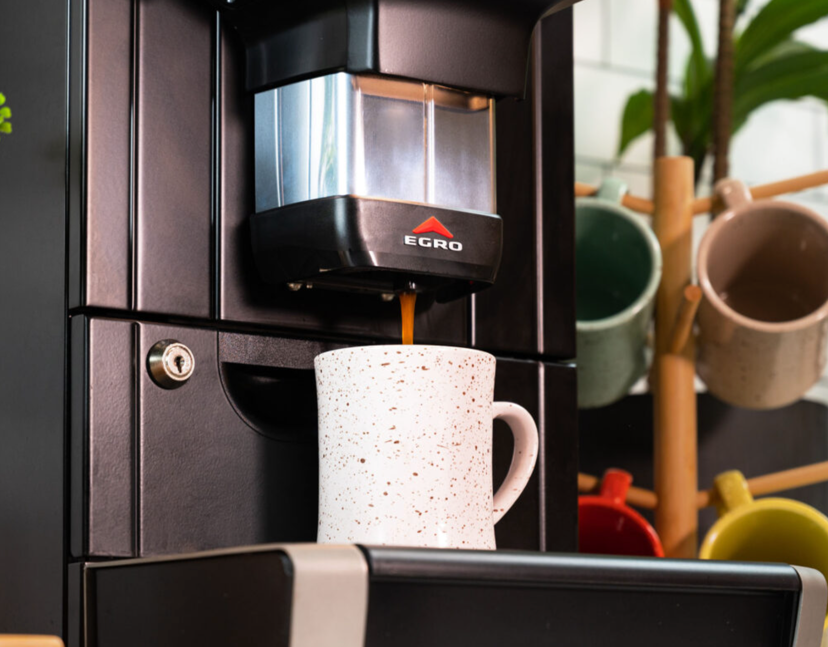 Rancilio Egro Touch Coffee Super Automatic Espresso Machine - 2 Hopper Configuration