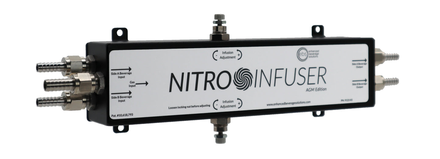 EBS Nitro Infuser AGM Advanced Gas Management- Dual