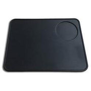 LF Flat Black Tamping Mat with portafilter holder - Majesty Coffee