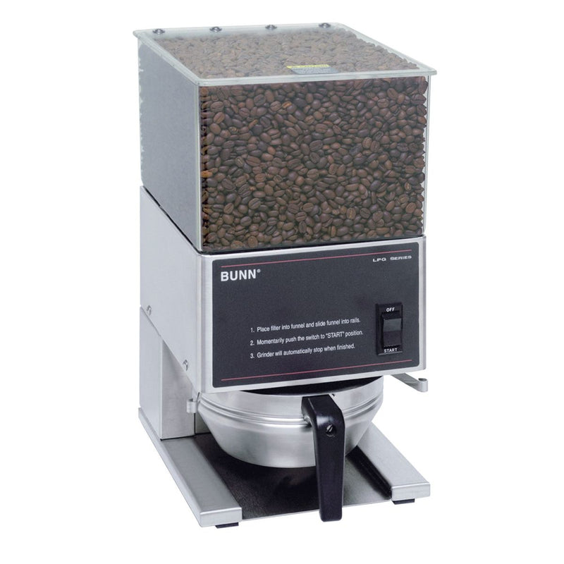 BUNN LPG, Low Profile Portion Control Coffee Grinder 1 Hopper  20580.0001