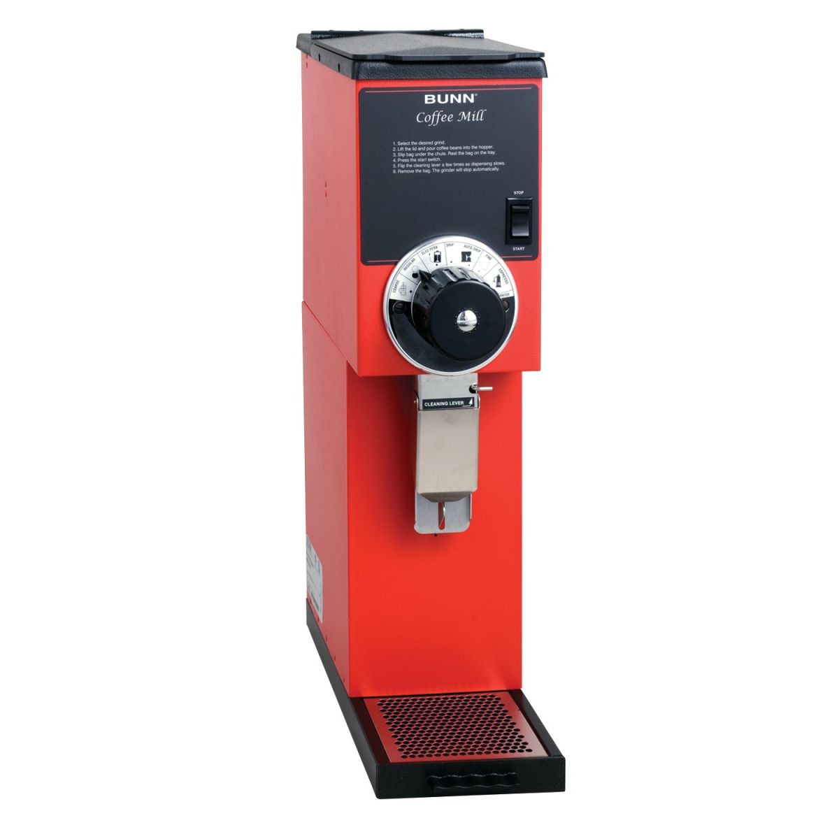 BUNN G2 HD Black 2 lb. Bulk Coffee Grinder