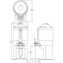 BUNN ICB Infusion Series Coffee Brewer-Dual Volt Tall 120V  53100.0101