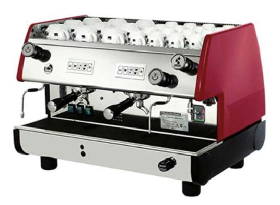 La Pavoni 2 Group volumetric Commercial Espresso Machine CAFE 2V