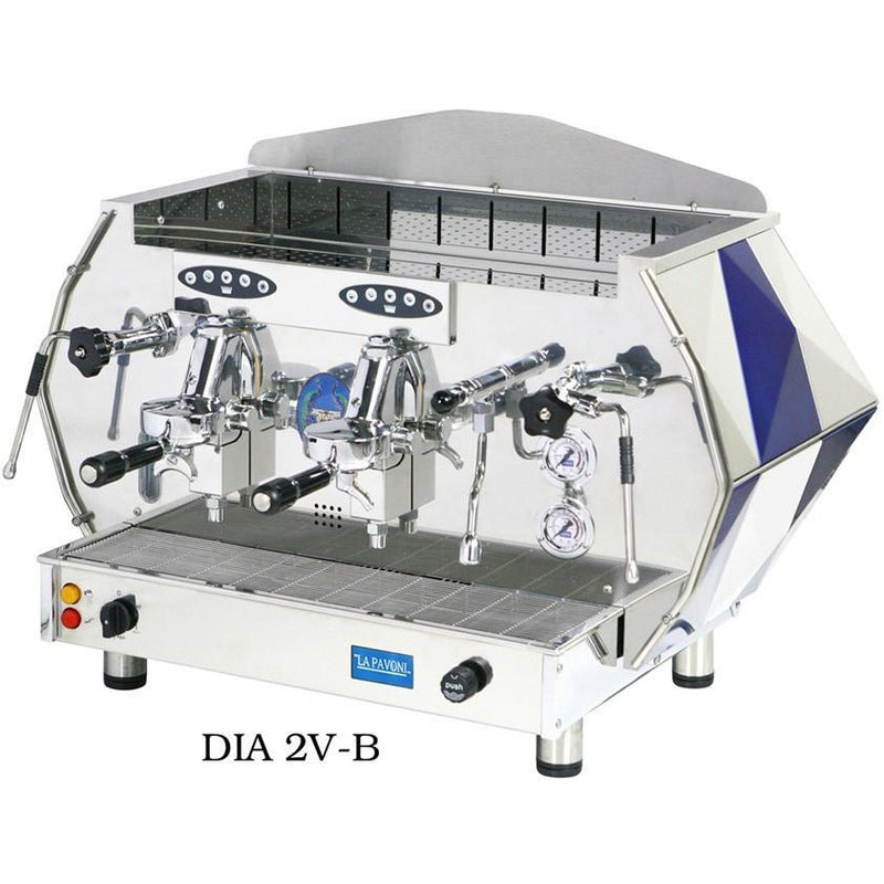 La Pavoni 2 group Volumetric Commercial Espresso Machine DIA 2V-B - Majesty Coffee