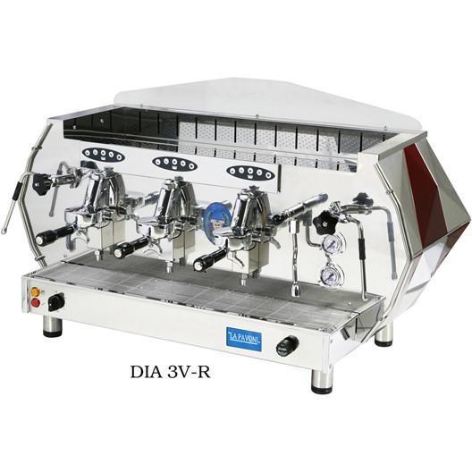 La Pavoni DIA 3V-B, 3 Group Volumetric, Commercial Espresso Machine - Majesty Coffee