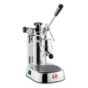 La Pavoni Professional Chrome Espresso Machine PC-16 - Majesty Coffee