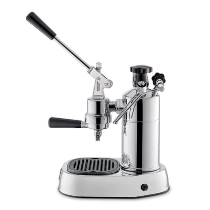 La Pavoni Professional Chrome Espresso Machine PC-16 - Majesty Coffee