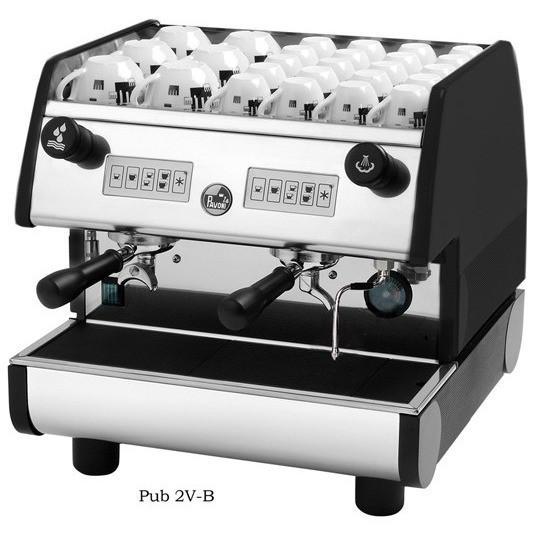 La Pavoni 2 Group volumetric Commercial Espresso Machine PUB 2V-B - Majesty Coffee