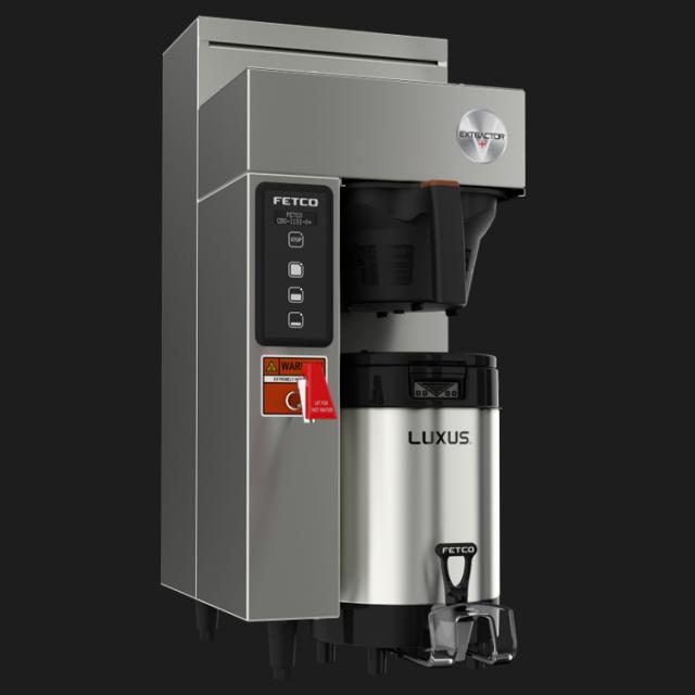 Fetco CBS-1131-V+ Single Station Coffee Brewer 1x1.5 kW/100-120V E113153 - Majesty Coffee