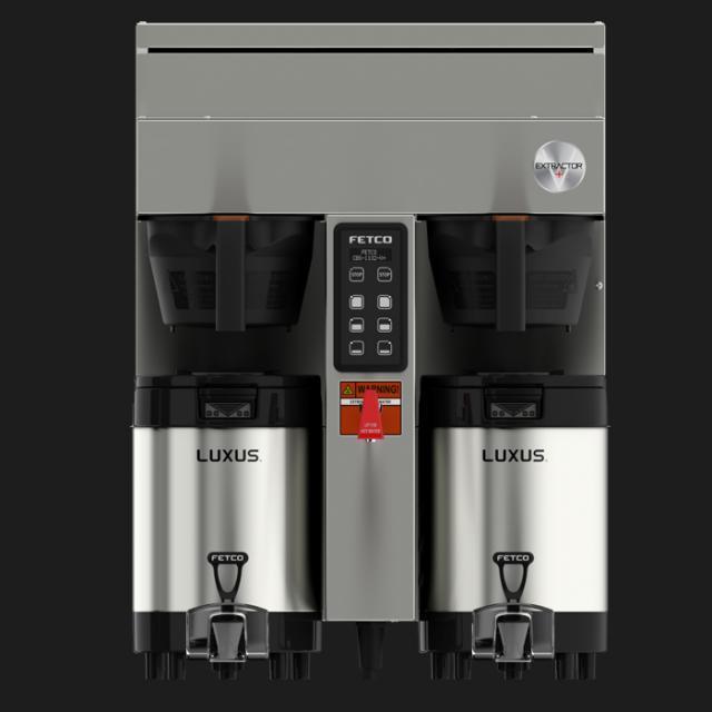 Fetco CBS-1132-V+ Twin Station Coffee Brewer 2x2.3 kW/200-240V E113252 - Majesty Coffee