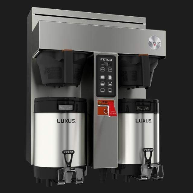 Fetco CBS-1132-V+ Twin Station Coffee Brewer 2x2.3 kW/200-240V E113252 - Majesty Coffee