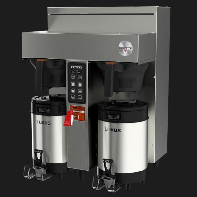 Fetco CBS-1132-V+ Twin Station Coffee Brewer 2x2.3 kW/200-240V E113252 - Majesty Coffee