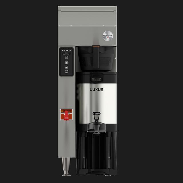 Fetco CBS-1151-V+ Single Station Coffee Brewer 2x3.0 kW/208-240V E115151 - Majesty Coffee