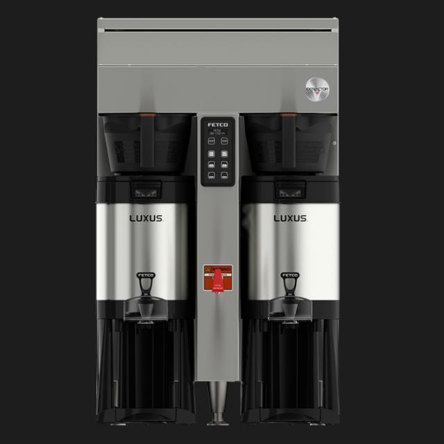 Fetco CBS-1152-V+ Twin Station Coffee Brewer 2x3.0 kW/3x3.0 kW E115251 - Majesty Coffee