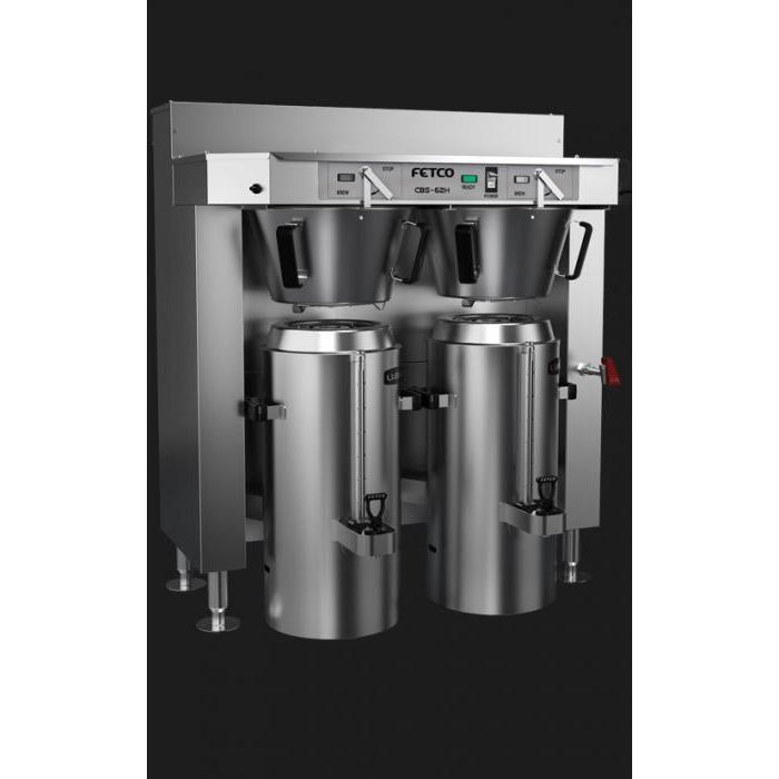 Fetco IP44 CBS-62H-30 Dual Station Brewer 3x4.0 kW/380-400V C62216MIP - Majesty Coffee
