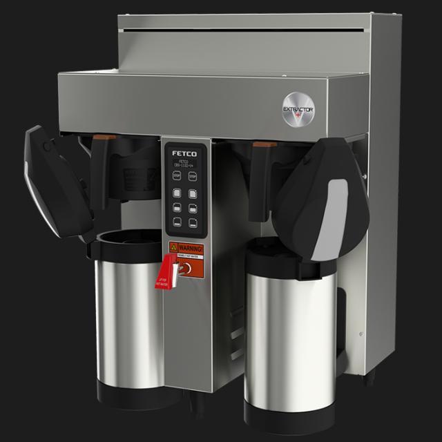 Fetco CBS-1132-V+ Twin Station Coffee Brewer 2x2.3 kW/200-240V E113252 - Majesty Coffee