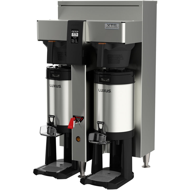 Fetco CBS-2152XTS-2G Twin Station Coffee Brewer 2x5.0 kW/3x5.0 kW E215352 - Majesty Coffee