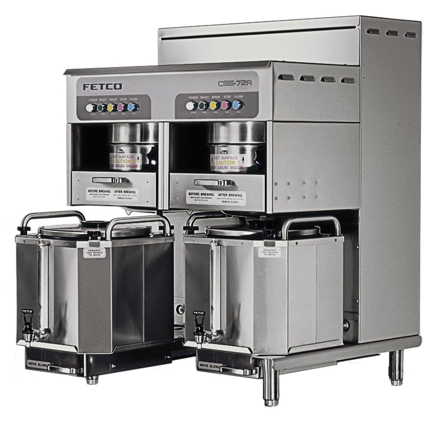 Fetco CBS-72A Dual Station Brewer 2x(3x10.0) kW/440-480V C72047 - Majesty Coffee