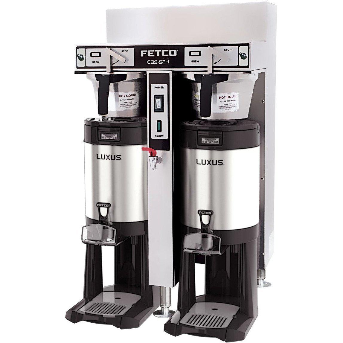 Fetco IP44 CBS-52H-15 Dual Station Brewer 2x2.8 kW/220-240V C52246MIP - Majesty Coffee