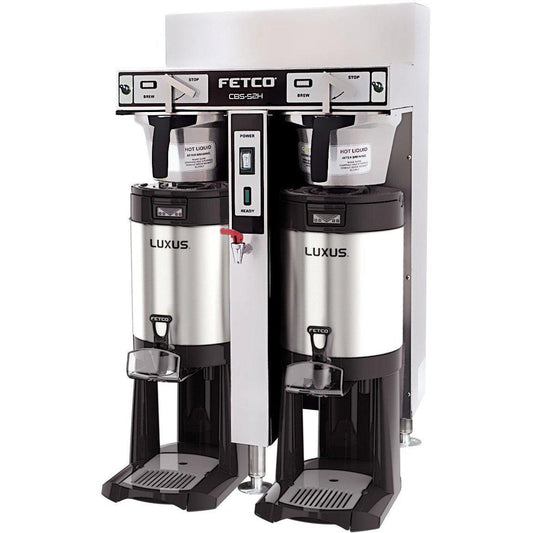 Fetco IP44 CBS-52H-15 Dual Station Brewer 3x4.0 kW/440-480V C52196MIP - Majesty Coffee