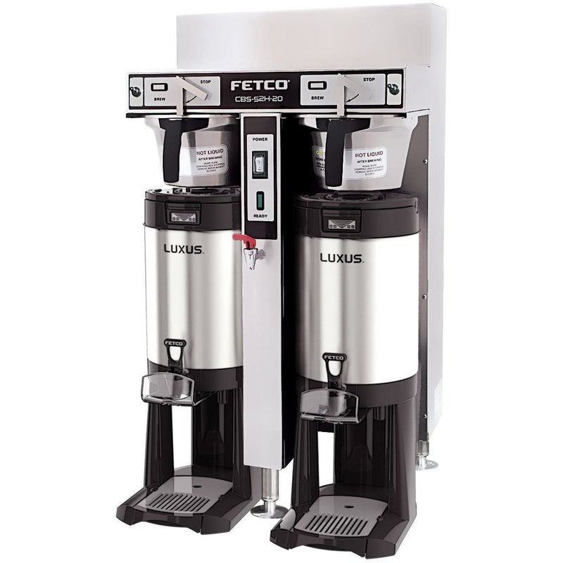 Fetco IP44 CBS-52H-20 Dual Station Brewer 3x4.0 kW/440-480V C53226MIP - Majesty Coffee